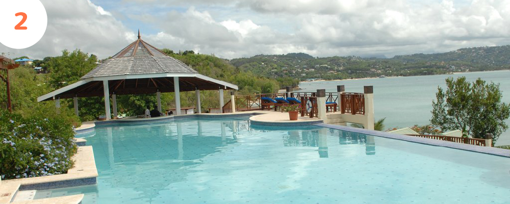 Calabash Cove Resort & Spa Swim-Up Bar